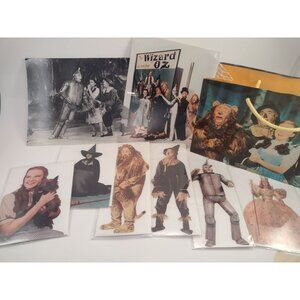 The Wizard Of Oz Character Cutouts Cards Bag Photos Stickers Dorothy Glenda
